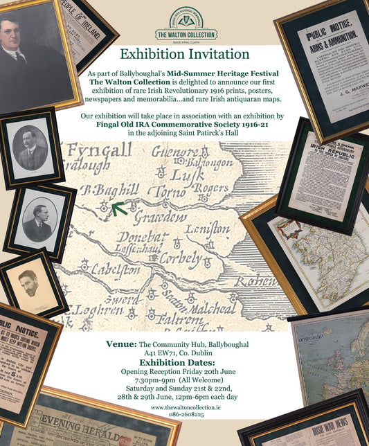 The Walton Collection's first Exhibition and Invite