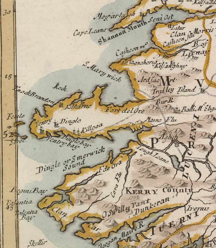 Detail from Map of Kerry