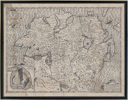 John Speed's 1610 Complete set of 5 x Maps of Ireland and the 4 provinces (Original size).