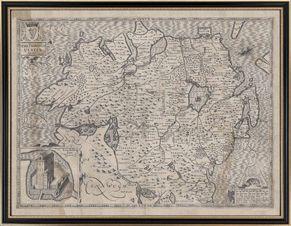 John Speed's 1610 Complete set of 5 x Maps of Ireland and the 4 provinces (Enlarged).