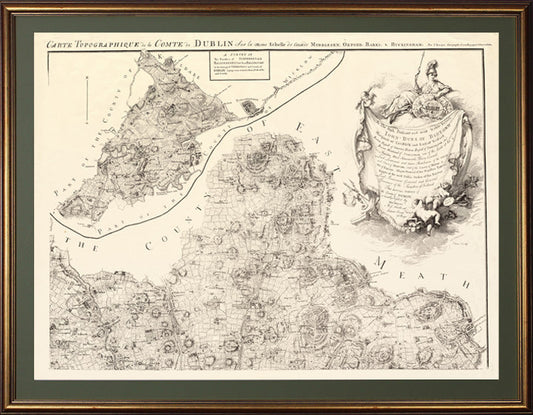 John Rocques Map 1760- An Actual  Survey of the County of Dublin No.2 .This map covers the North Western quadrant of the county including the townlands of Palmerstown, The Ward,  Newtown, Oldtown,  Ballyboughal, Holywood , Naul,  Garristown, and Balscadan