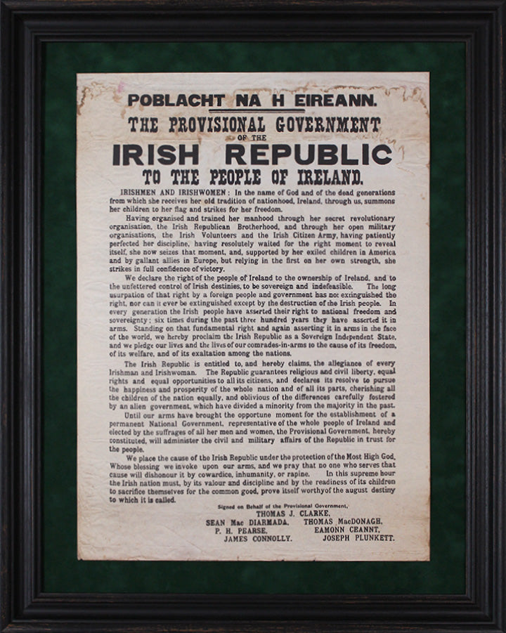 Larger copy of the Proclamation