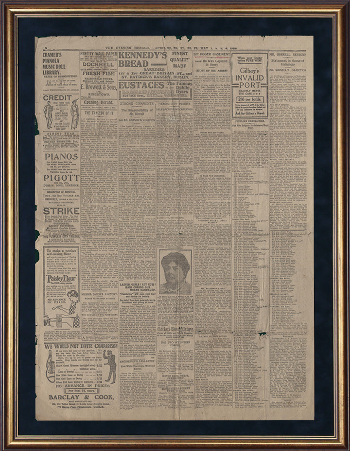 Evening Herald 4th May 1916 (8-day edition) Page 2 (Inside Page)