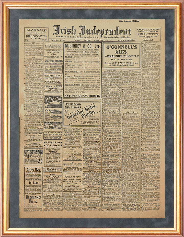 1916 Easter week