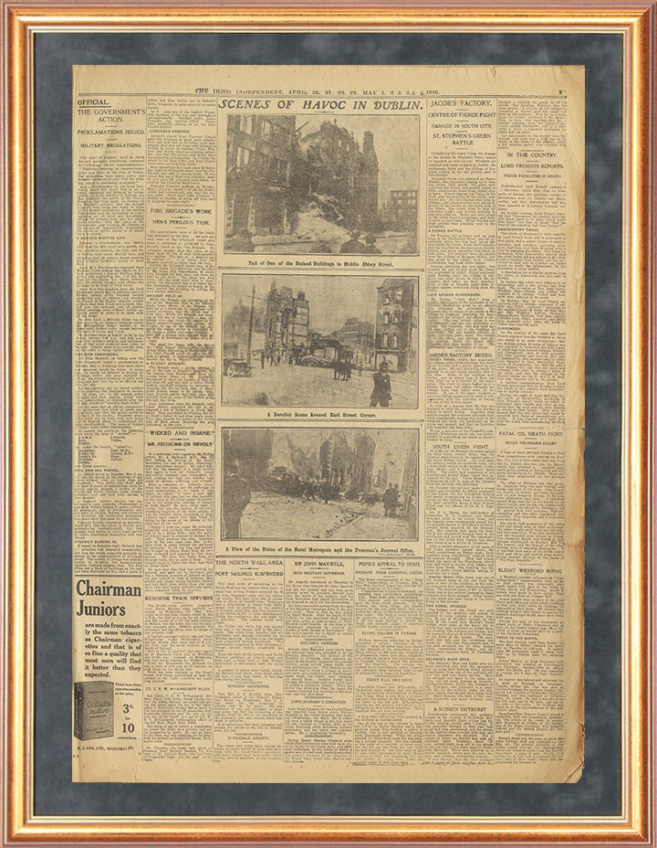 Irish Independent 4th May 1916 (8-Day edition 26,27,28,29 April 1,2,3,4 May) Page 5