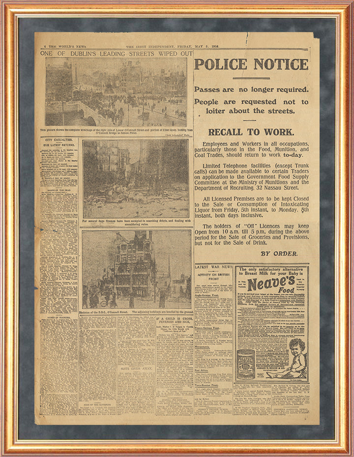 Irish Independent 5th May 1916 (6-page edition) Page 4