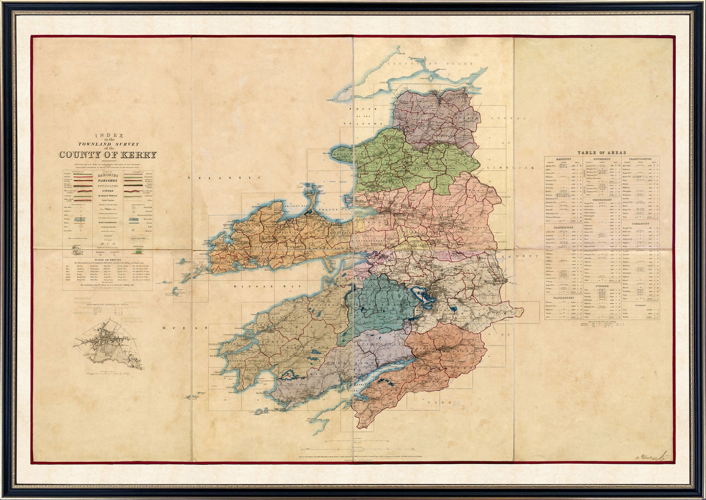 County Kerry - Townland Survey of the County of Kerry (1846)