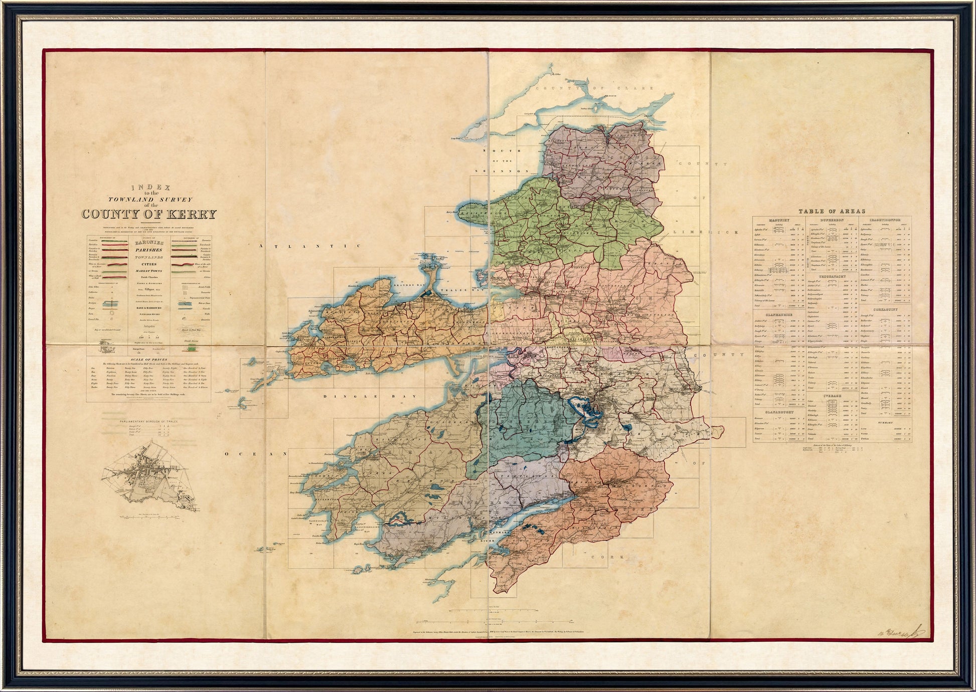 County Kerry - Townland Survey of the County of Kerry (1846)
