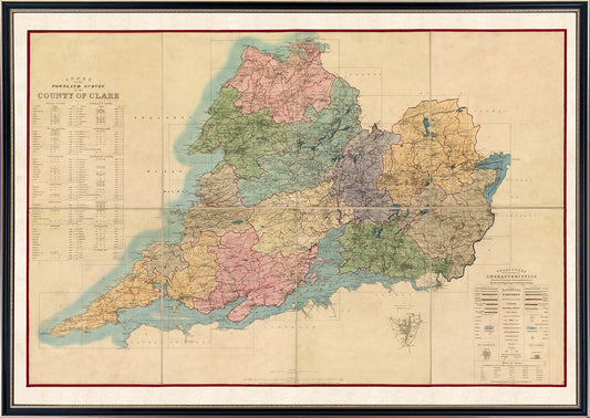 County Clare - Townland Survey of the County of Clare (1842)