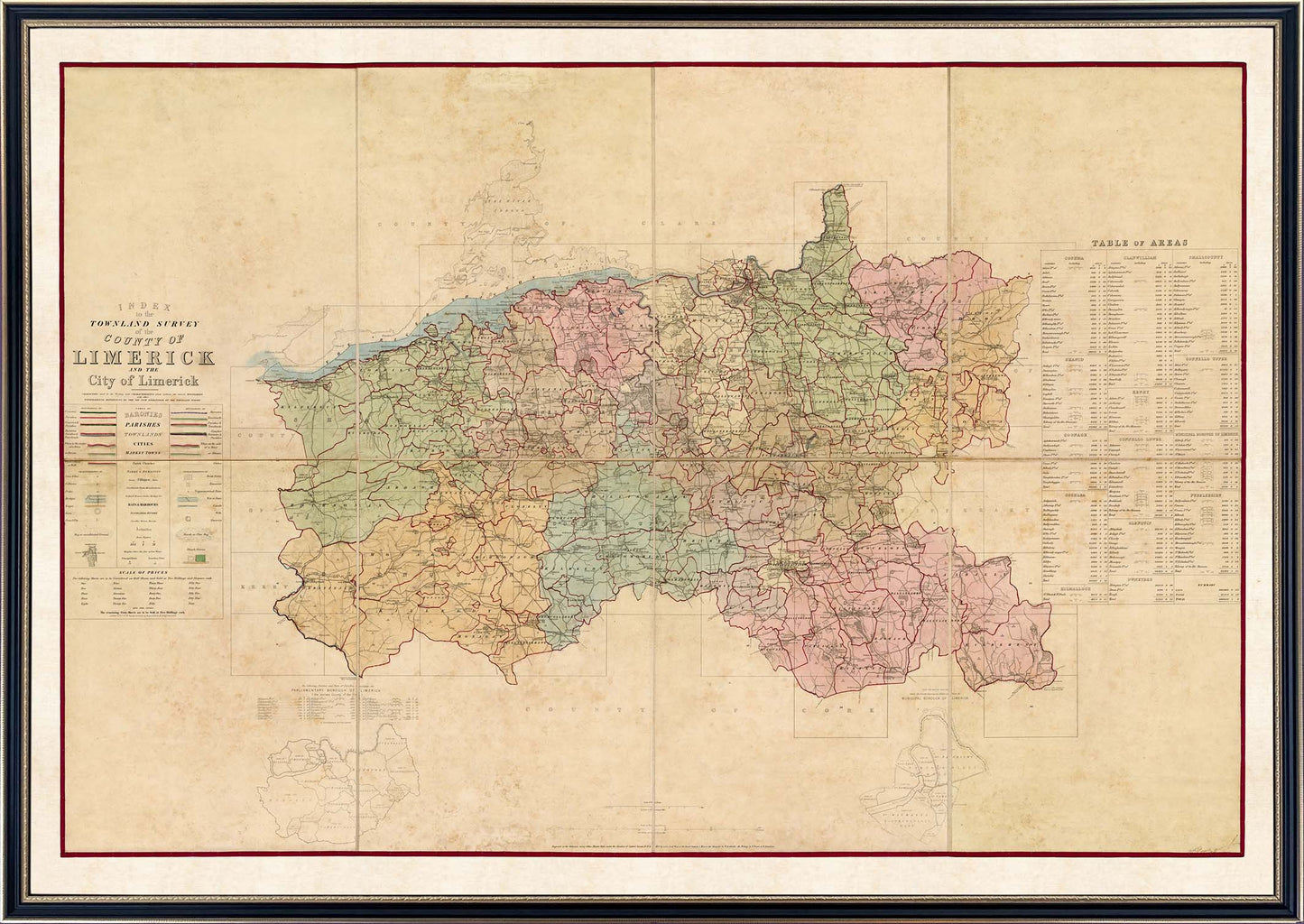County Limerick - Townland Survey of the County of Limerick (1843)