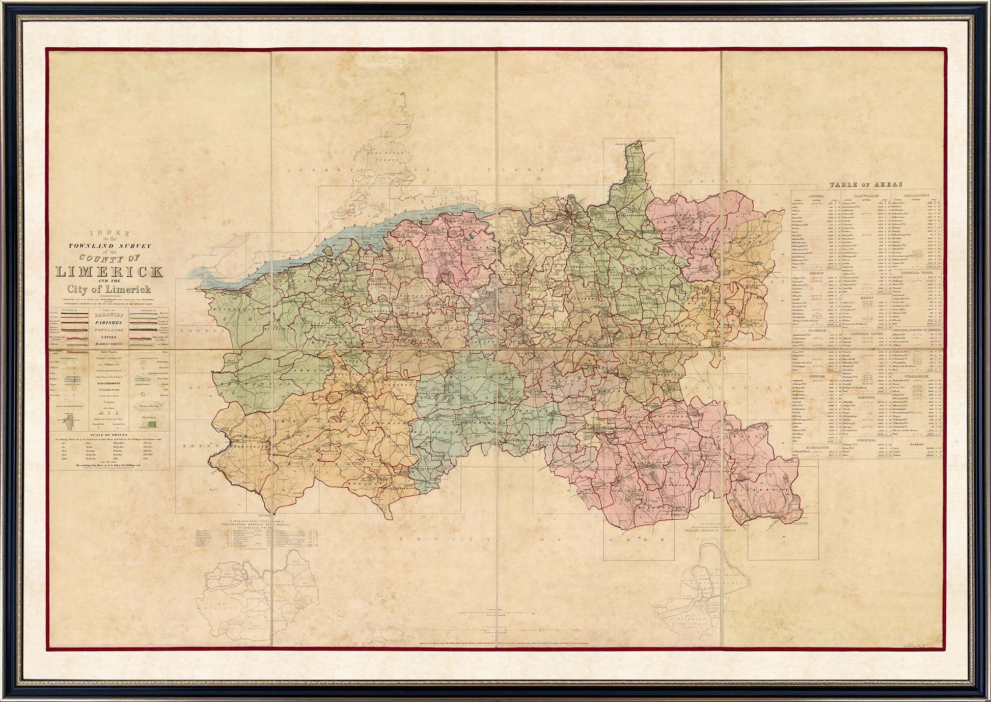 County Limerick - Townland Survey of the County of Limerick (1843)