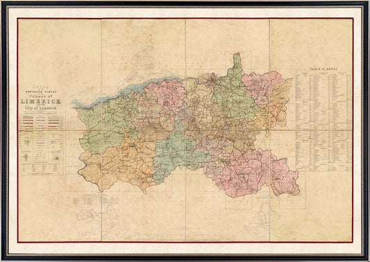 County Limerick - Townland Survey of the County of Limerick (1843)