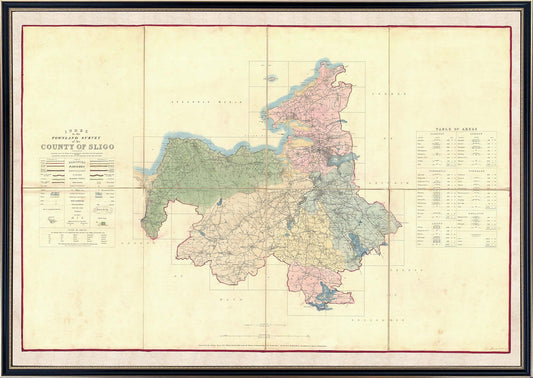 County Sligo - Townland Survey of the County of  Sligo (1837)