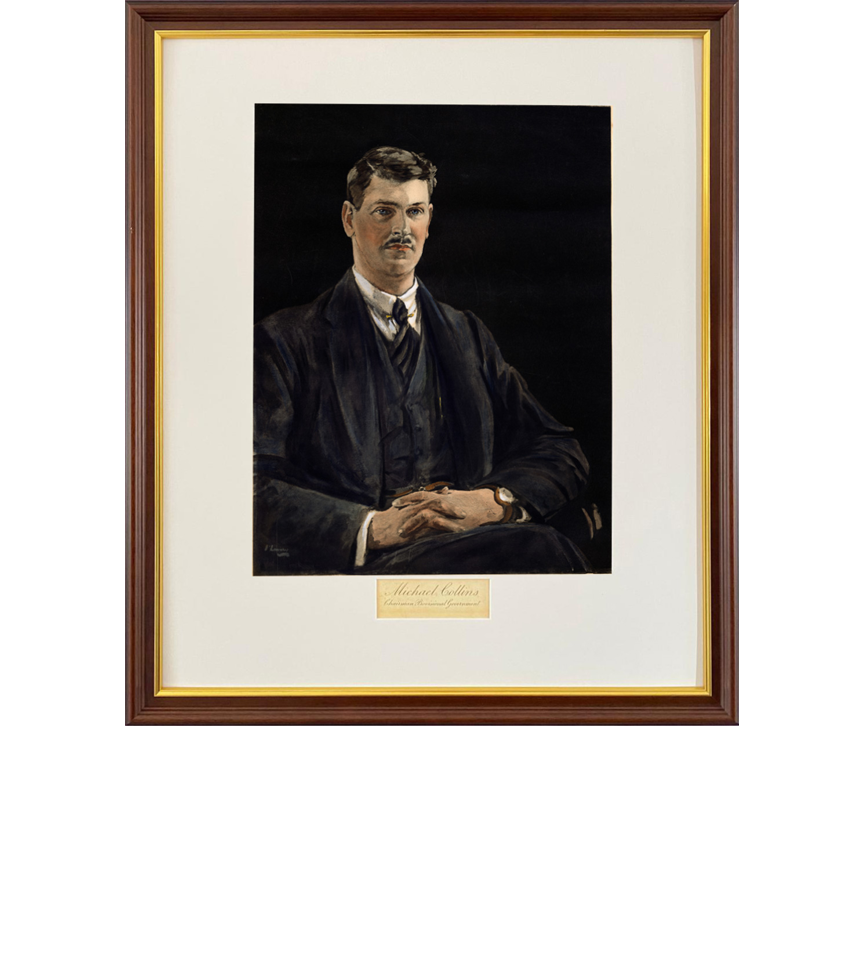 Michael Collins by Sir John Lavery (1921)