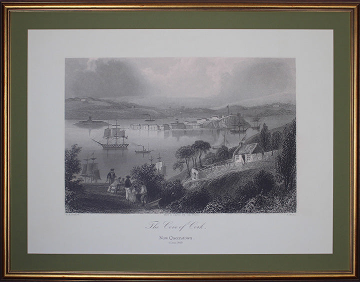 County Cork - Cove of Cork (Now Queenstown) c.1840