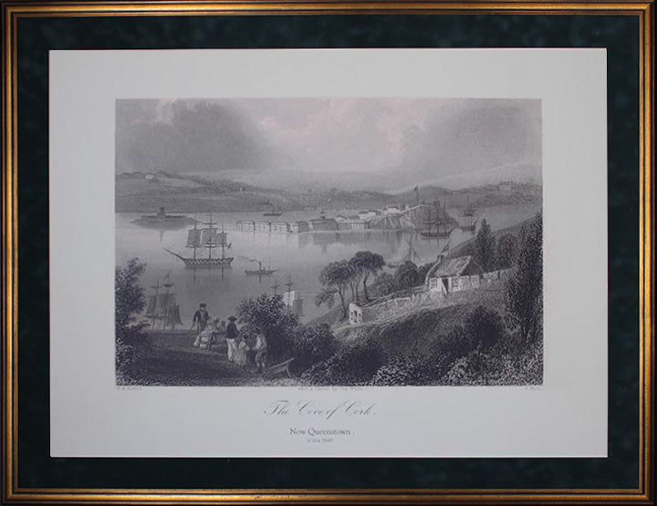 County Cork - Cove of Cork (Now Queenstown) c.1840