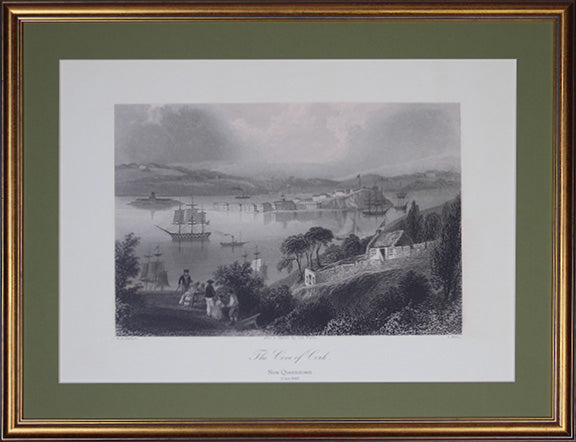 County Cork - Cove of Cork (Now Queenstown) c.1840