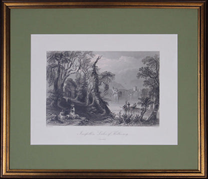 County Kerry- Killarney - Inisfallen - The lakes of Killarney c.1840