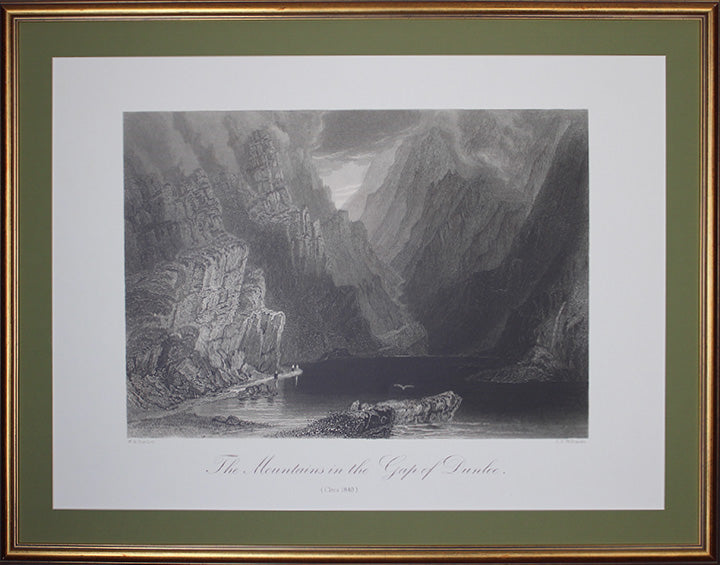 County Kerry - Killarney -The Mountains in the Gap of Dunloe c.1840