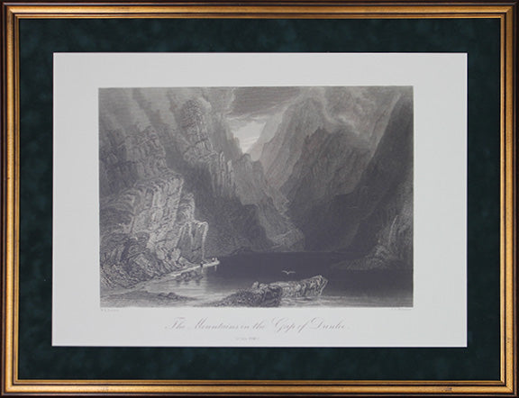 County Kerry - Killarney -The Mountains in the Gap of Dunloe c.1840