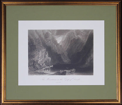 County Kerry - Killarney -The Mountains in the Gap of Dunloe c.1840