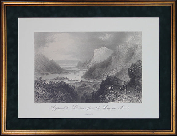 County Kerry- Killarney - Approach to Killarney from the Kenmare Road c.1840