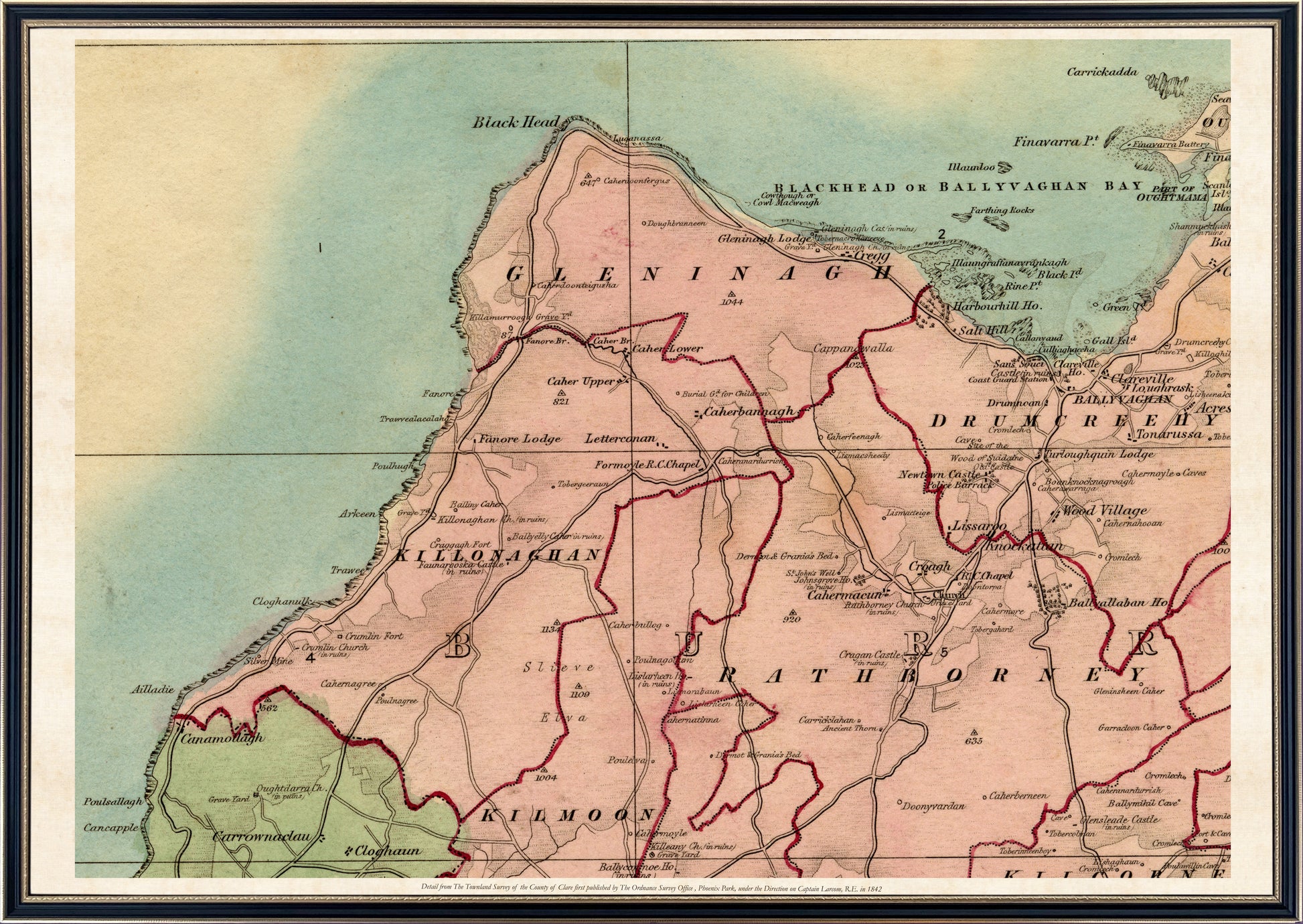 County Clare - Townland Survey of the County of Clare (1842)