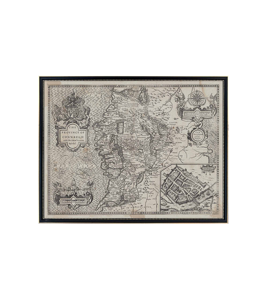 John Speed's 1610 Map ofConnaught (Original size)
