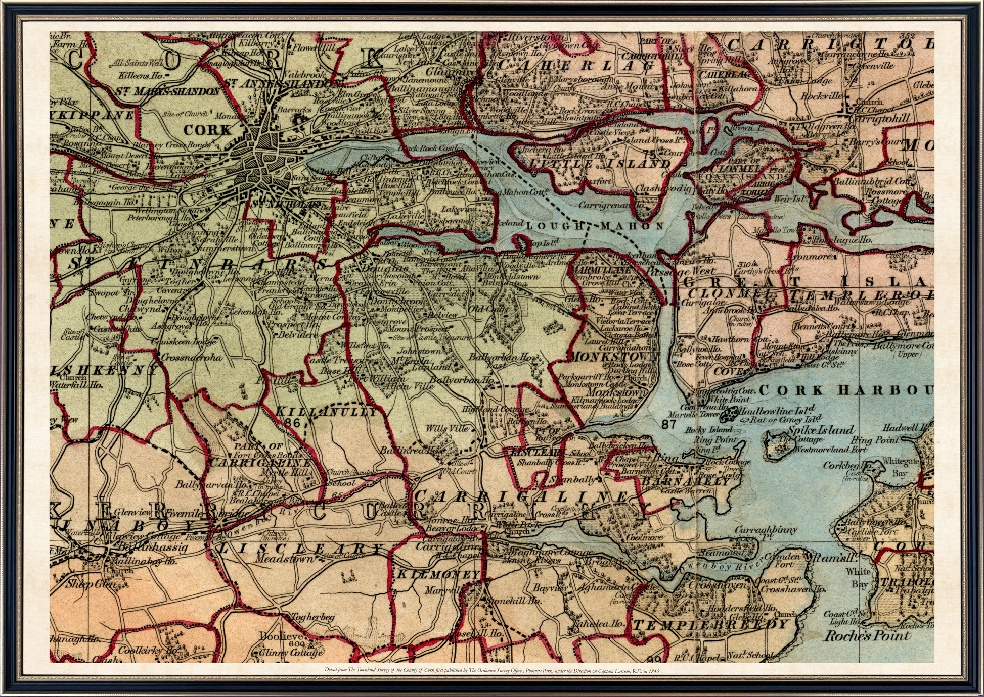 County Cork - Townland Survey of the County of Cork (1845)
