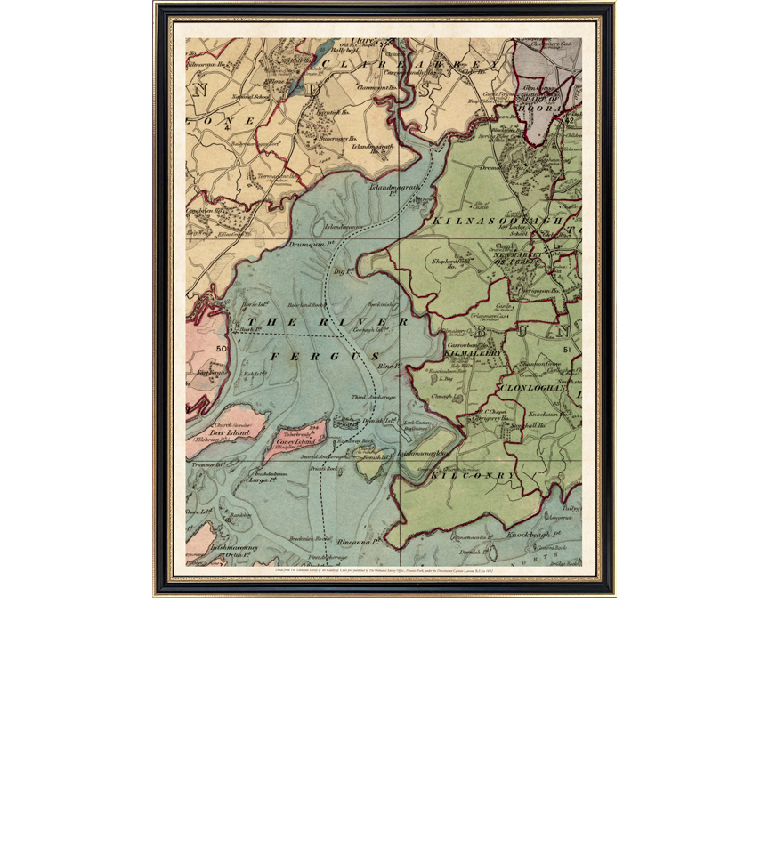 County Clare - Townland Survey of the County of Clare (1842)