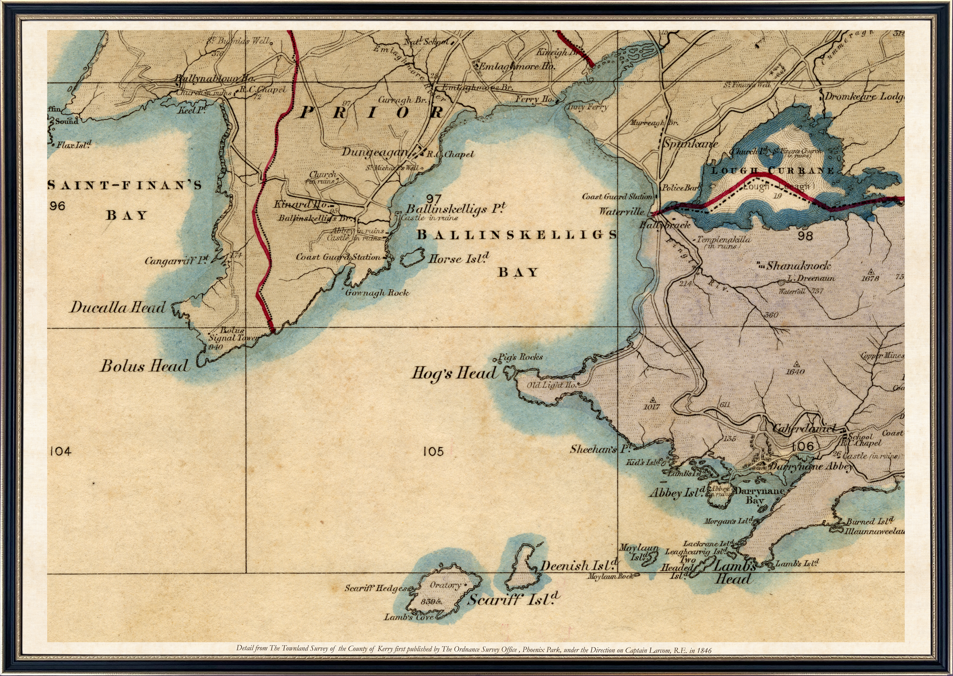 County Kerry - Townland Survey of the County of Kerry (1846)