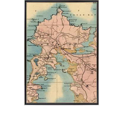 Half-size 54cm x 69cm Belmullet customisation example @€250