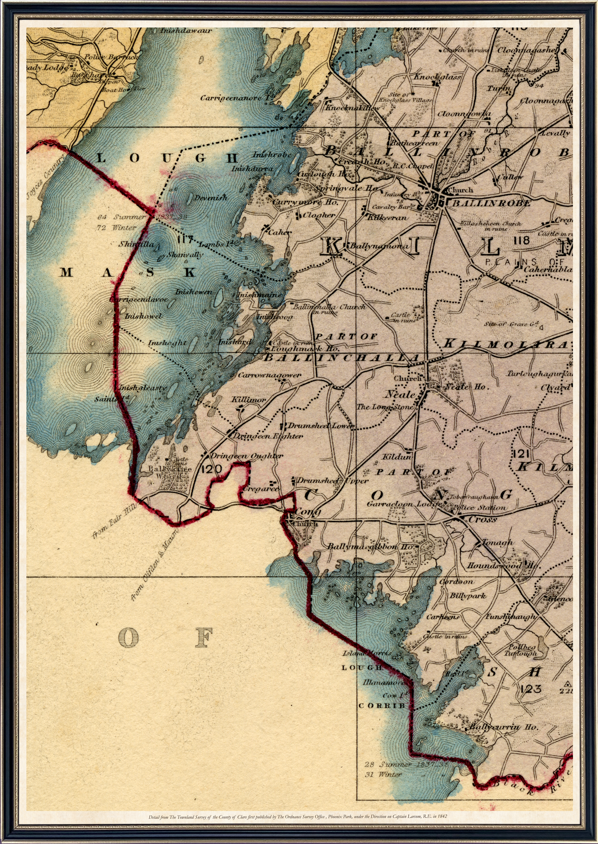 County Mayo - Townland Survey of the County of Mayo (1839)
