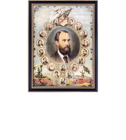 Parnell - The Cause of Ireland (Land League Poster)