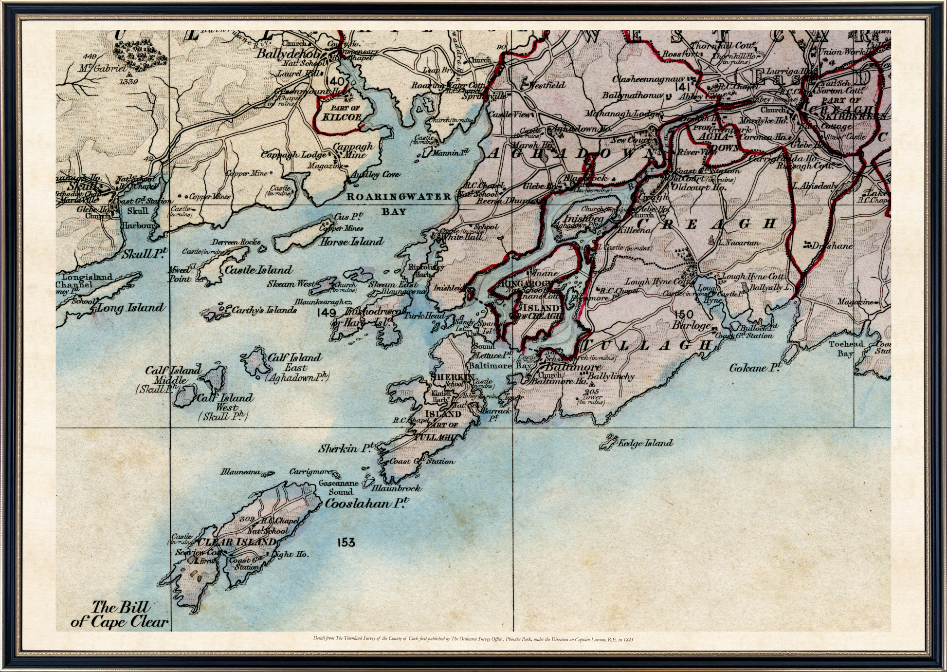 County Cork - Townland Survey of the County of Cork (1845)